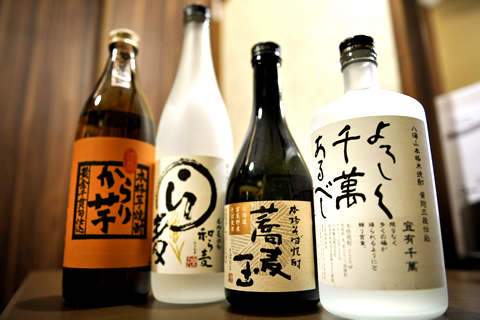 厳選した旬の日本酒